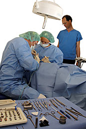 Der chirurgische Eingriff
